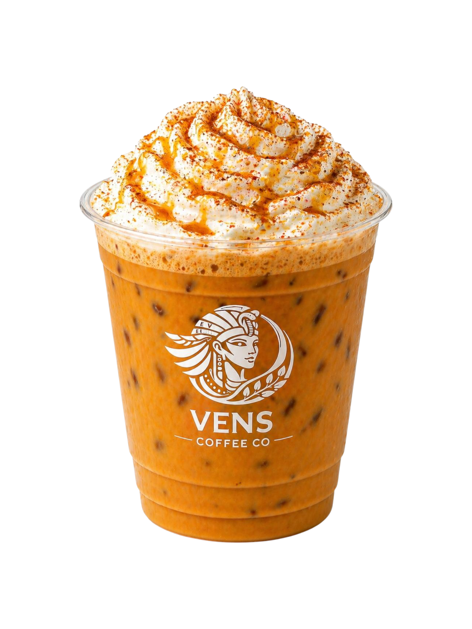 Iced Pumpkin Spice Latte - Vens Coffee menü ürünü