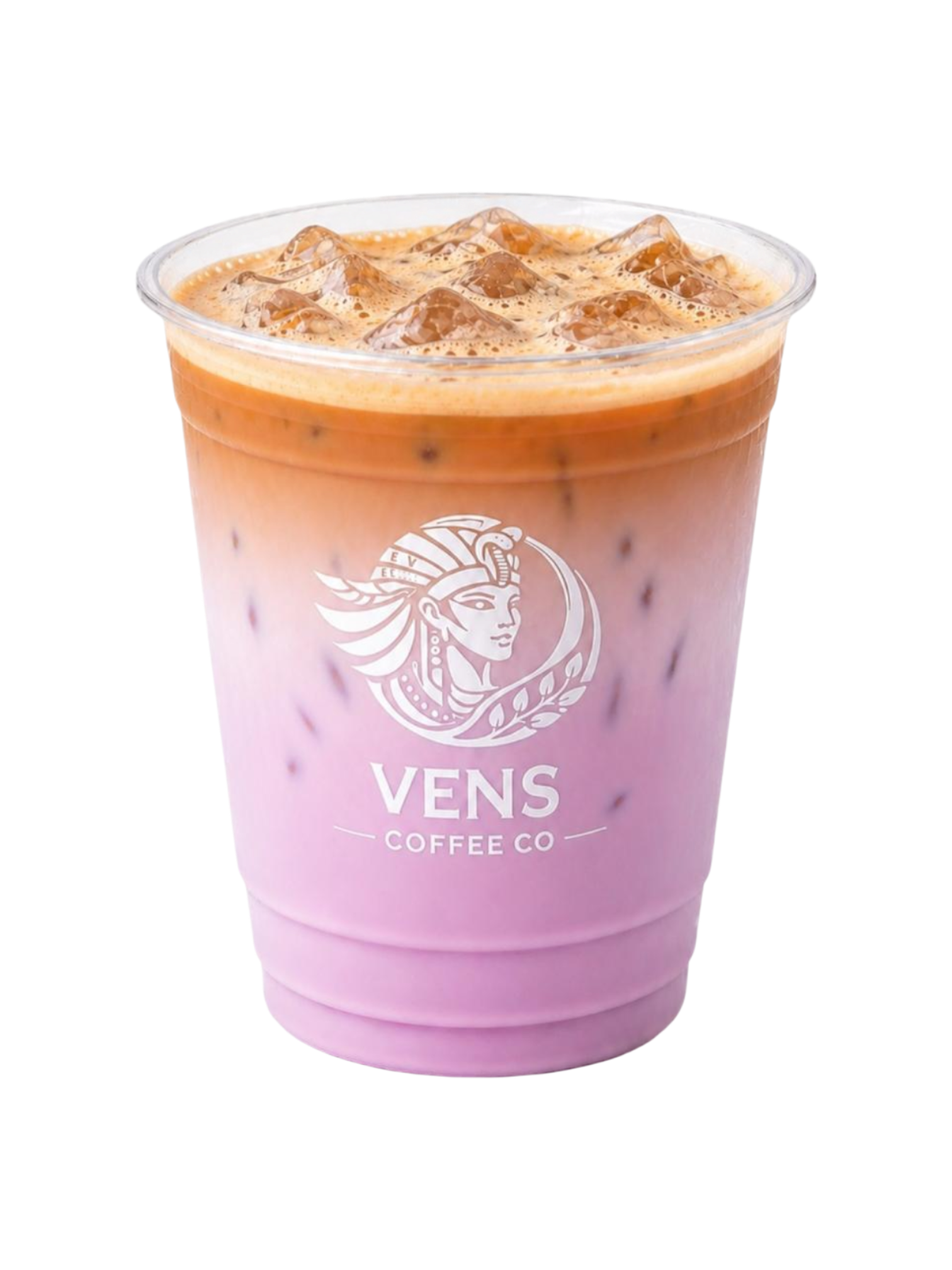 Iced Taro Latte - Vens Coffee menü ürünü
