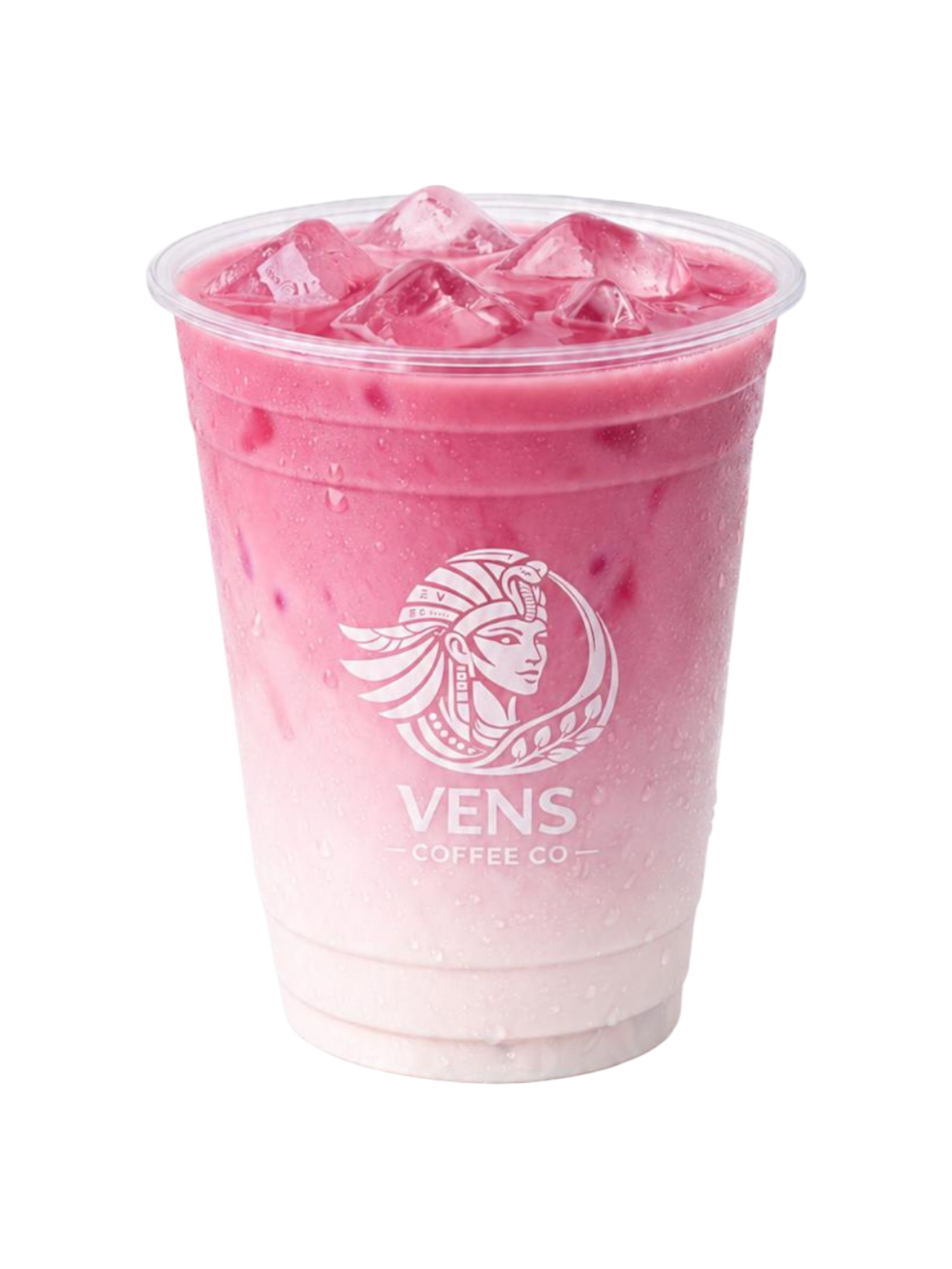 Iced Pink Matcha - Vens Coffee menü ürünü